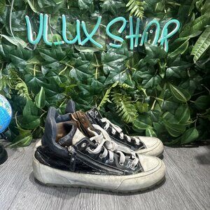 Candice Cooper High Top Perforated Sneakers Women's 40 / 9 Urban Edgy Grunge